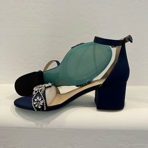 Betsey Johnson Sb-Mel Heeled Sandal Size 7.5
